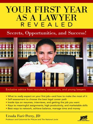 cover image of Your First Year as a Lawyer Revealed
